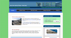Desktop Screenshot of boltonindustrialfencing.com
